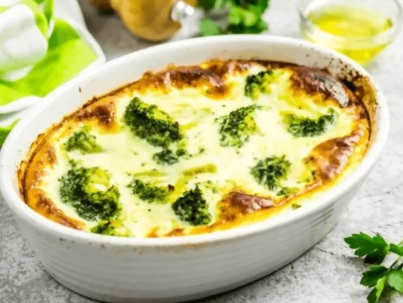 Tarta de Brócoli y Queso Cheddar