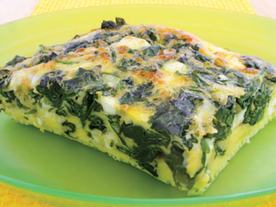 Soufflé de Espinaca y Ricota