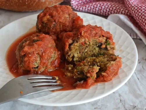 Albóndigas de berenjena