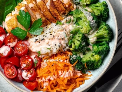 Cómo armar tu plato low carb ideal