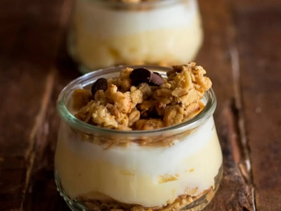 “Pan dulce” keto en vasitos