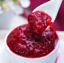 Salsa de frambuesa