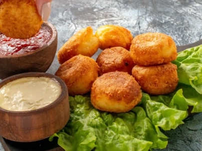 Nuggets caseros de pescado y queso