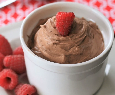 Mousse de chocolate keto