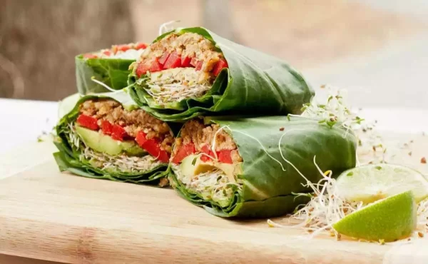 Riser Wraps Wraps de lechuga con carne y palta - Nutriser